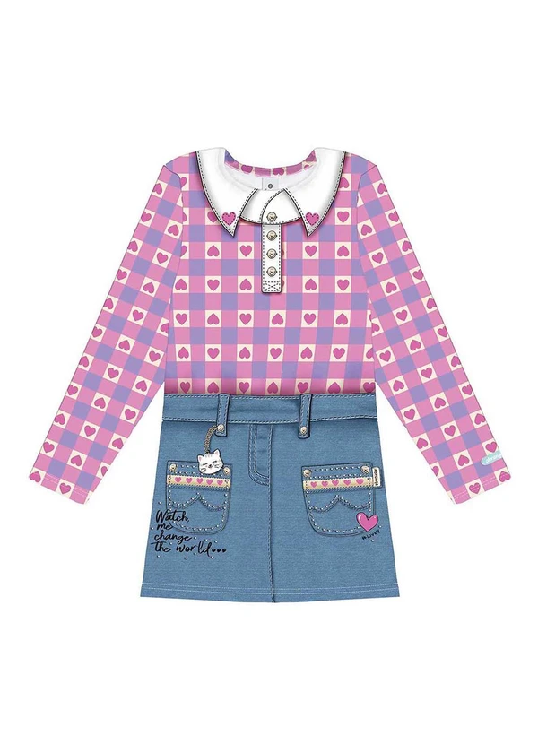 Abrange - Vestido Rosa 2