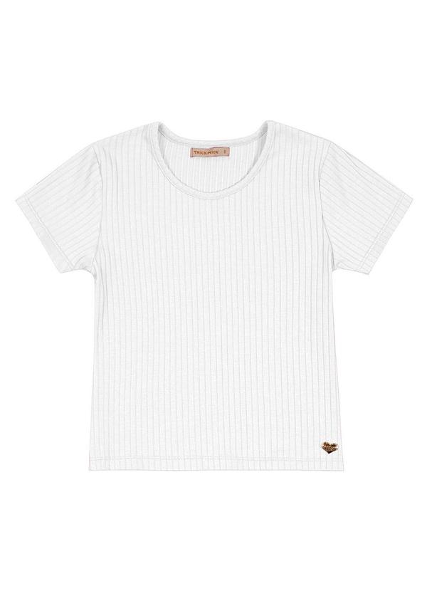 Trick Nick - Blusa Infantil Menina Branco