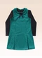 Fakini Kids - Conjunto Blusa Manga Longa e Vestido Rosa - variação: Preto