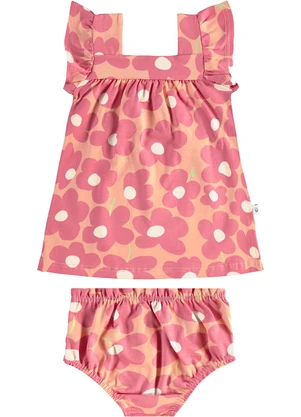 Malwee Kids - Conjunto Floral em Cotton Rosa - MALWEE KIDS