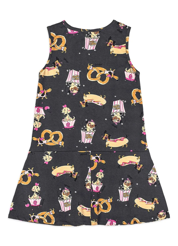 Quimby - Conjunto Hot Dog Blusão e Vestido Rosa 6