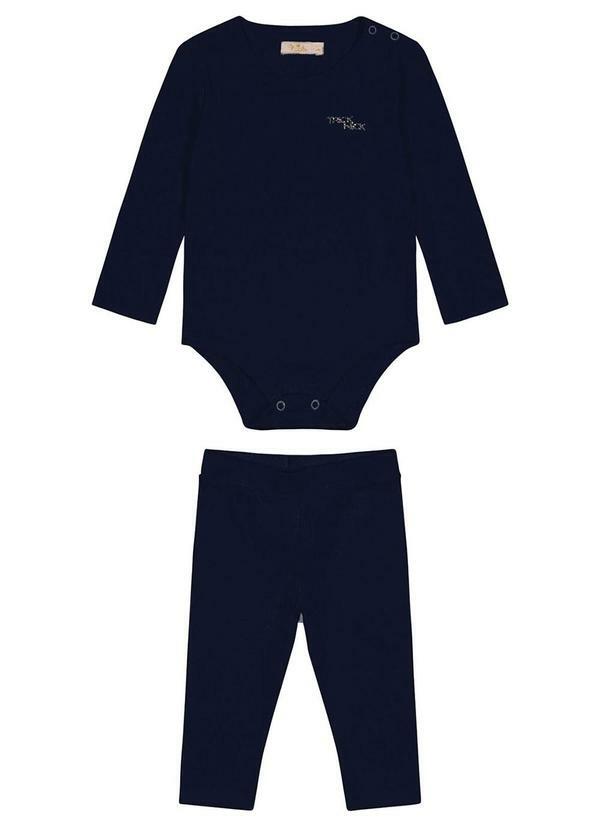 Trick Nick - Conjunto Infantil Menina Body Azul