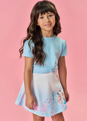 Cinti - Conjunto Menina Sereia Azul - CINTI