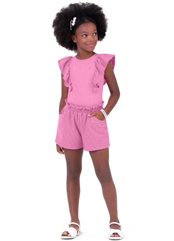Alenice - Conjunto Shine Little Star Menina Rosa 1