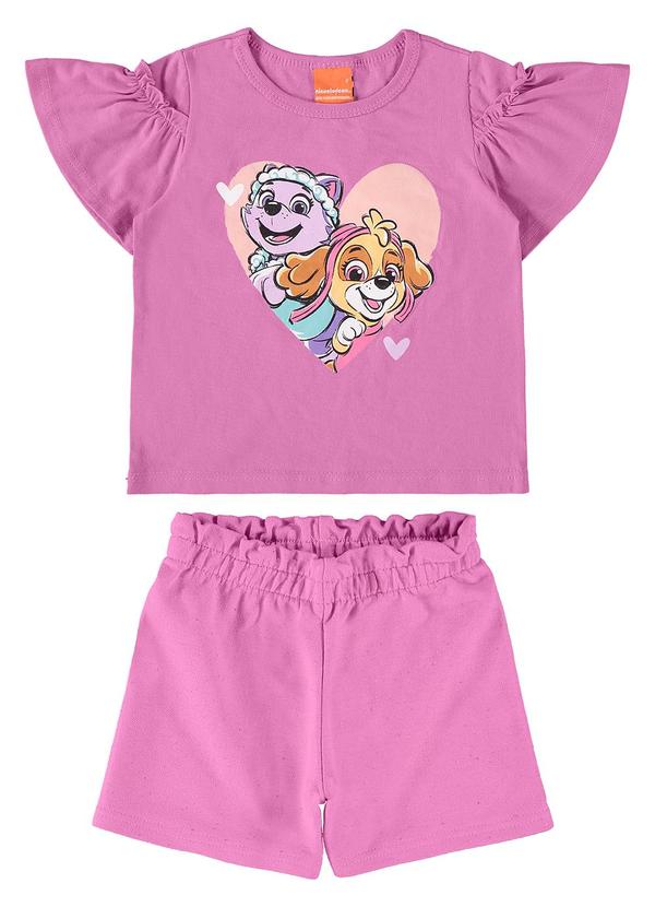 Malwee Kids - Conjunto Violeta Patrulha Canina® Menina