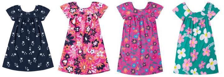 Kit 6 Vestidos Infantil Rovi Kids Sortidos