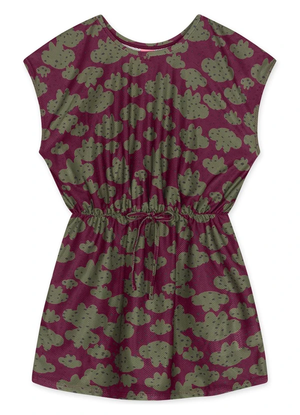 Lilica Ripilica - Saída de Praia Infantil Feminina  Vermelho