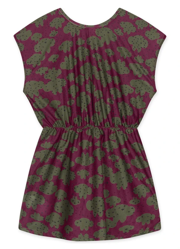 Lilica Ripilica - Saída de Praia Infantil Feminina Vermelho 2