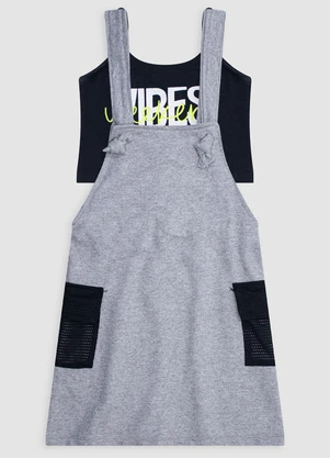 Turminha - Salopete Cinza - TURMINHA