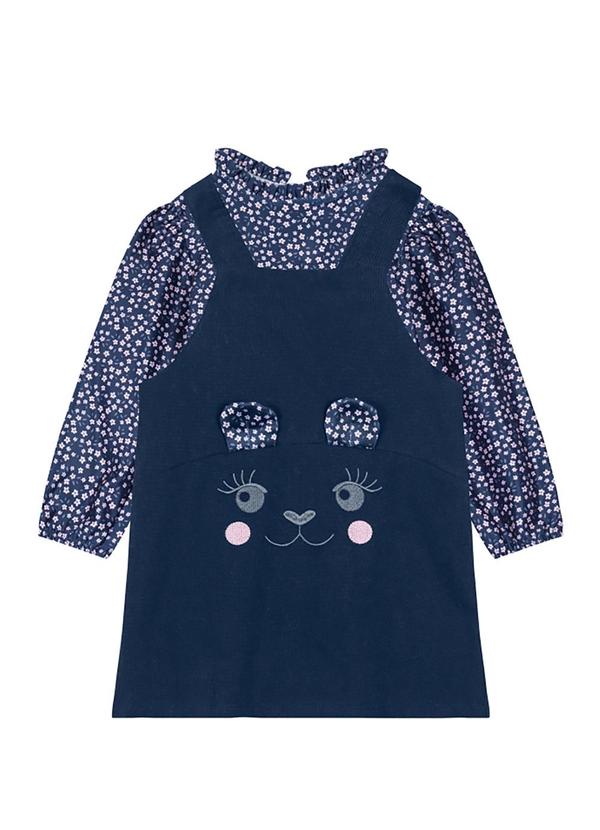 Brandili Mundi - Salopete Infantil Menina Azul 2