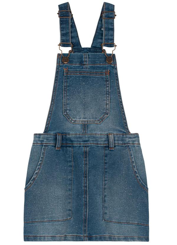 Brandili - Salopete Jeans Menina Azul 2