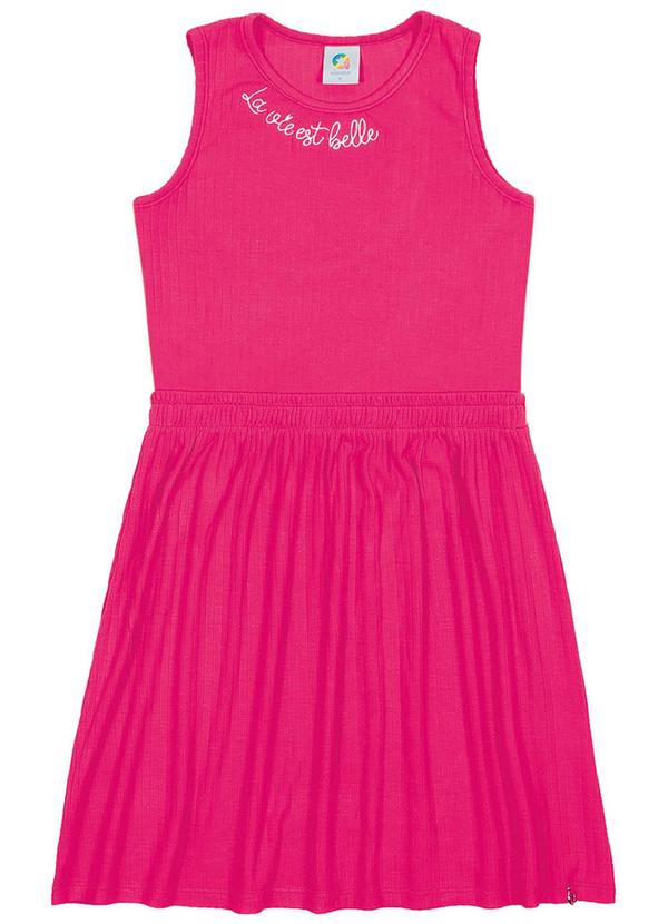 Alenice - Vestido a Vida é Bela Meninas Rosa