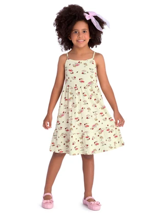 Duduka - Vestido Alça Bege - DUDUKA