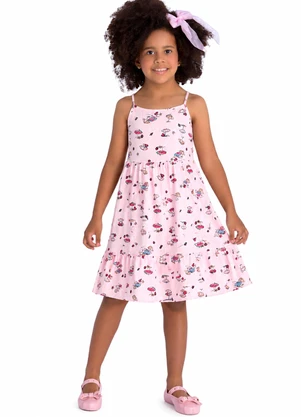 Duduka - Vestido Alça  Rosa - DUDUKA