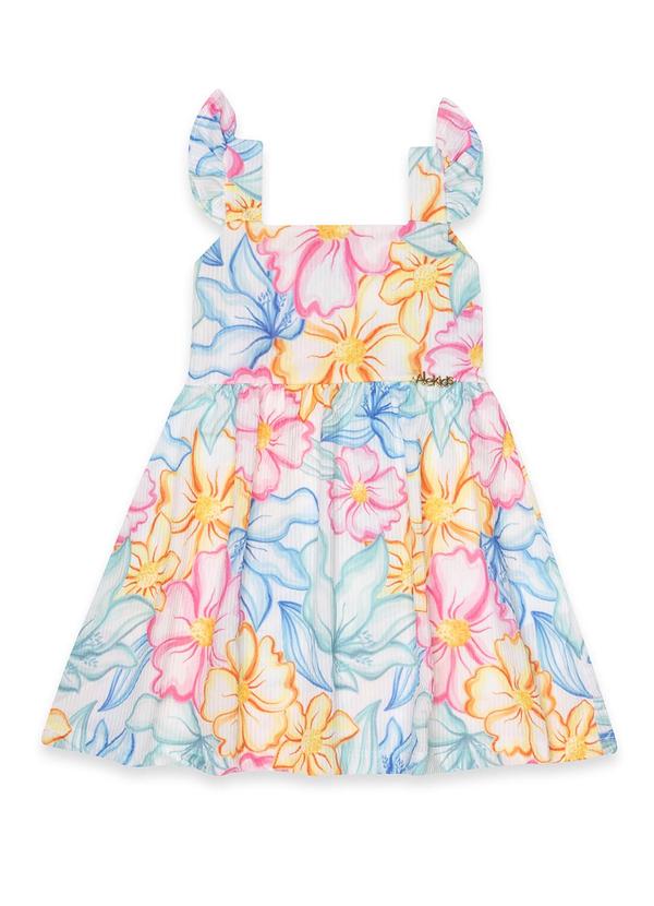 Alekids - Vestido Alças Branco