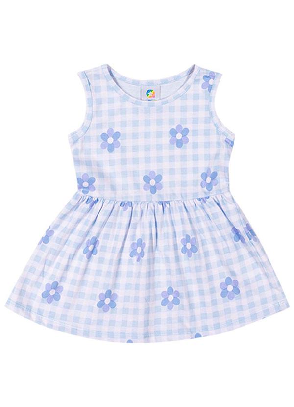 Alenice - Vestido Alegria do Verão Menina Azul 1