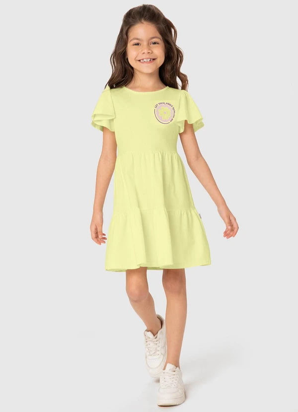 Malwee Kids - Vestido Amarelo Claro Marias 1