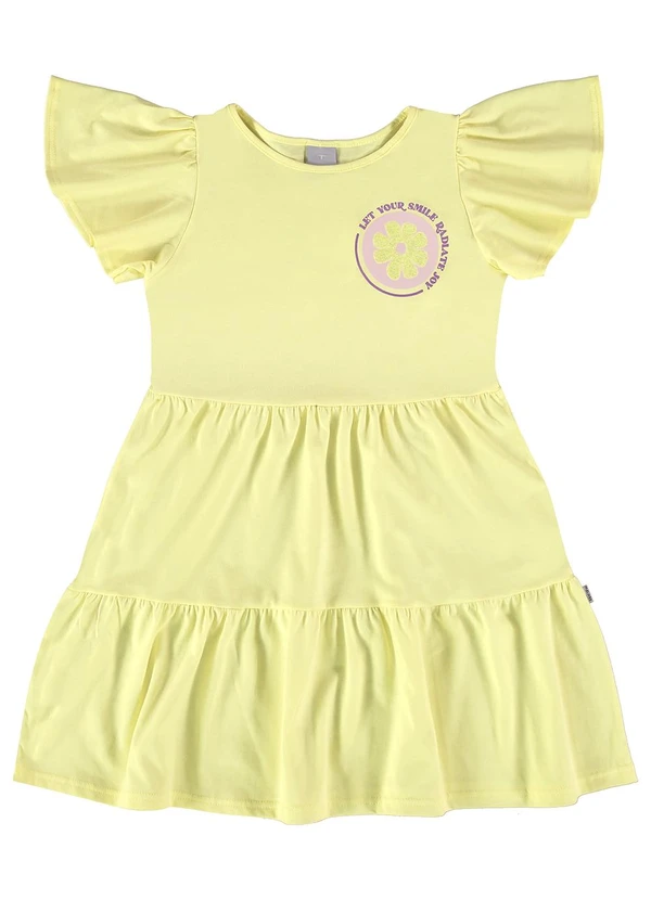 Malwee Kids - Vestido Amarelo Claro Marias 2