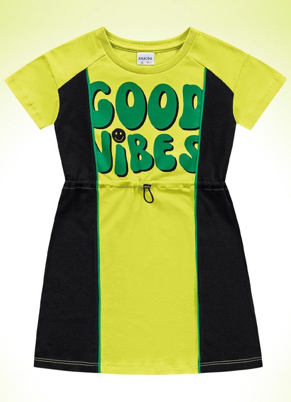 Fakini Kids - Vestido Amarelo