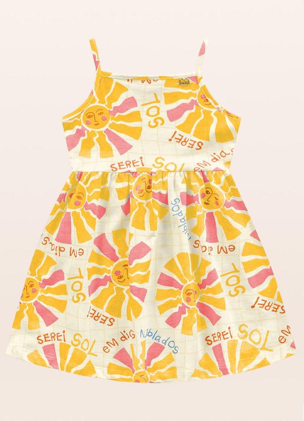 Fakini Kids - Vestido Amarelo