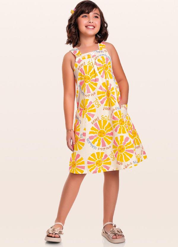 Fakini Kids - Vestido Amarelo