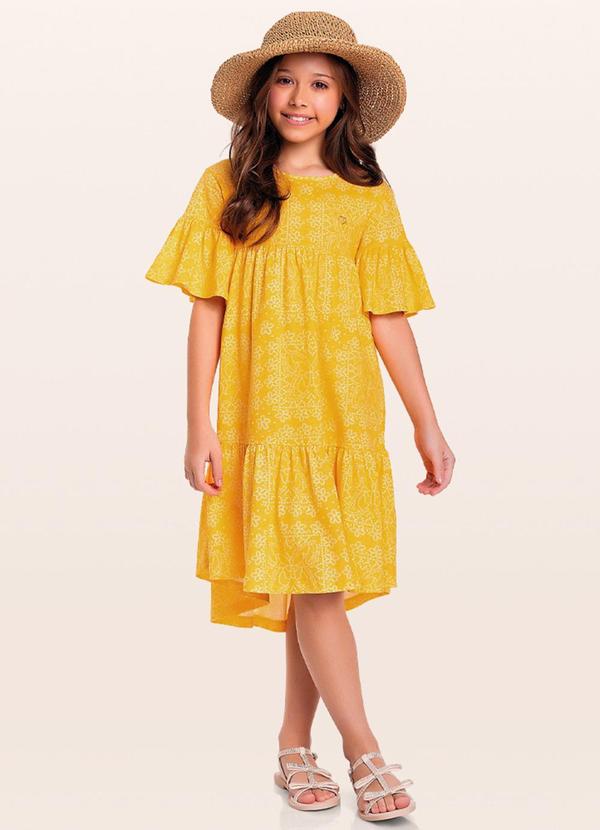Fakini Kids - Vestido Amarelo