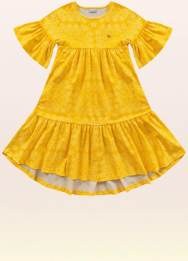 Fakini Kids - Vestido Amarelo 3