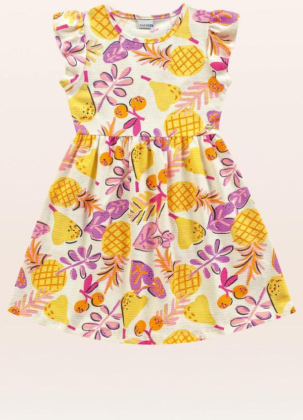 Fakini Kids - Vestido Amarelo 3