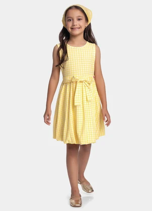 Fakini Kids - Vestido Amarelo - FAKINI KIDS