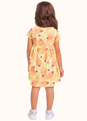 Fakini Kids - Vestido Amarelo - FAKINI KIDS