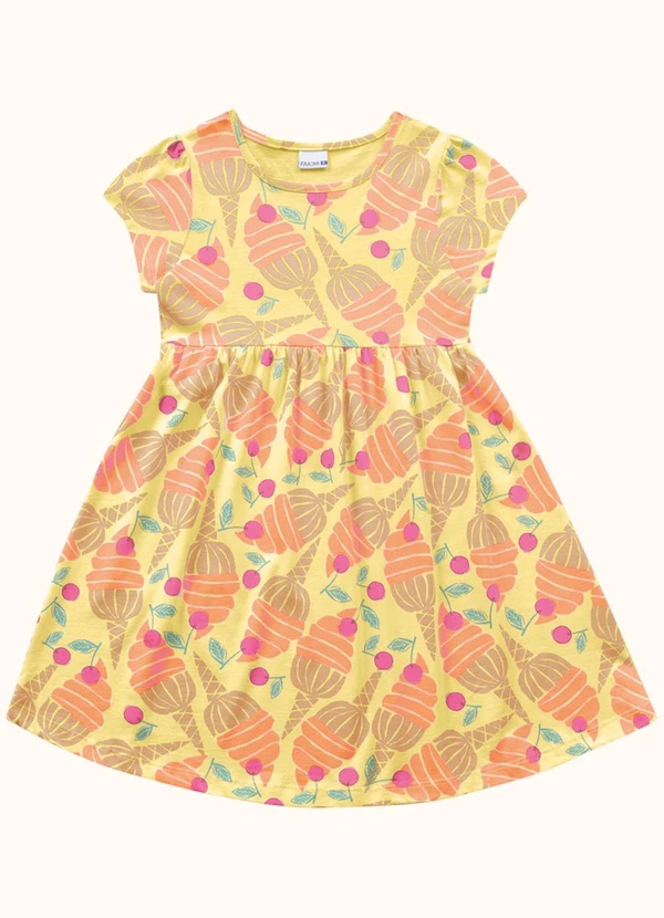 Fakini Kids - Vestido Amarelo