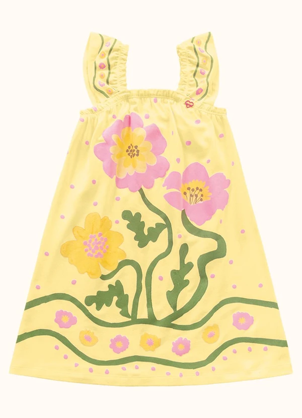 Fakini Kids - Vestido Amarelo