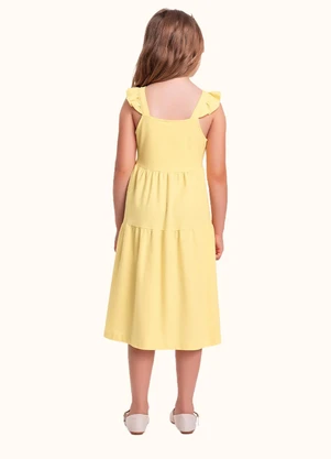 Fakini Kids - Vestido Amarelo - FAKINI KIDS