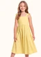 Fakini Kids - Vestido Vermelho - variação: Amarelo