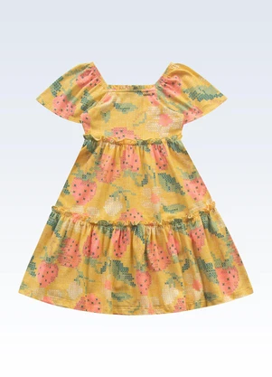 Fakini Kids - Vestido Amarelo - FAKINI KIDS