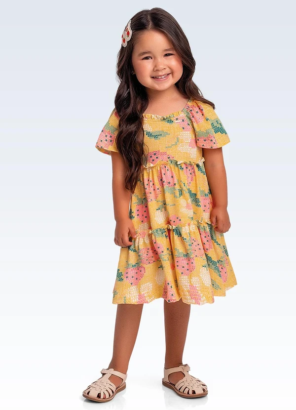 Fakini Kids - Vestido Amarelo