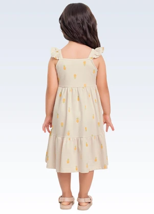 Fakini Kids - Vestido Amarelo - FAKINI KIDS