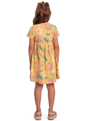 Fakini Kids - Vestido Amarelo - FAKINI KIDS