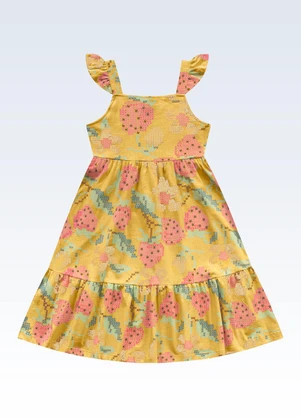 Fakini Kids - Vestido Amarelo - FAKINI KIDS