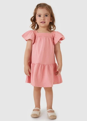 Carinhoso - Vestido Amplo Rosê - CARINHOSO