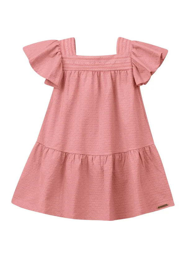 Carinhoso - Vestido Amplo Rosê 2