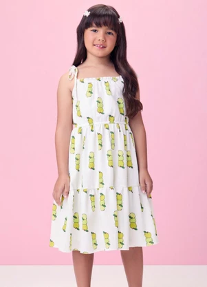 Momi - Vestido Anarrugado de Maçã Verde - MOMI