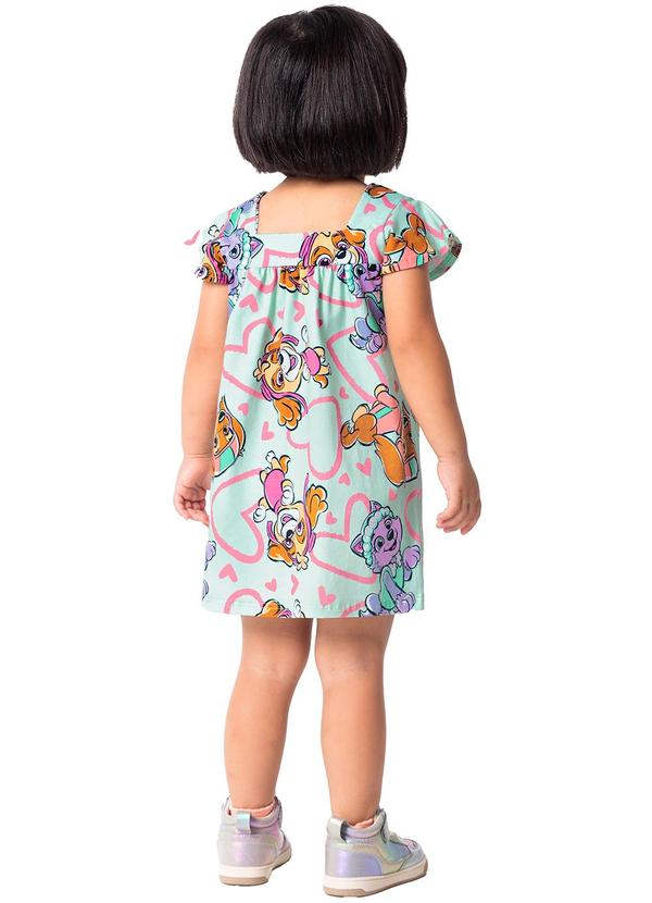 Malwee Kids - Vestido Azul Claro Evasê Patrulha Canina® 2