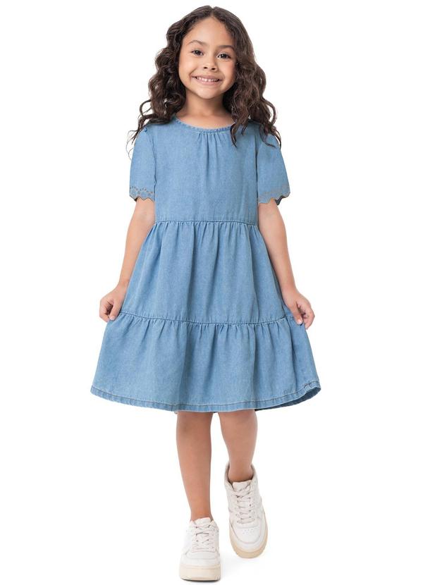 Carinhoso - Vestido Azul Claro Marias Jeans