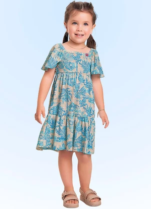 Fakini Kids - Vestido Azul - FAKINI KIDS