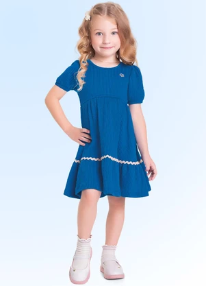 Fakini Kids - Vestido Azul - FAKINI KIDS