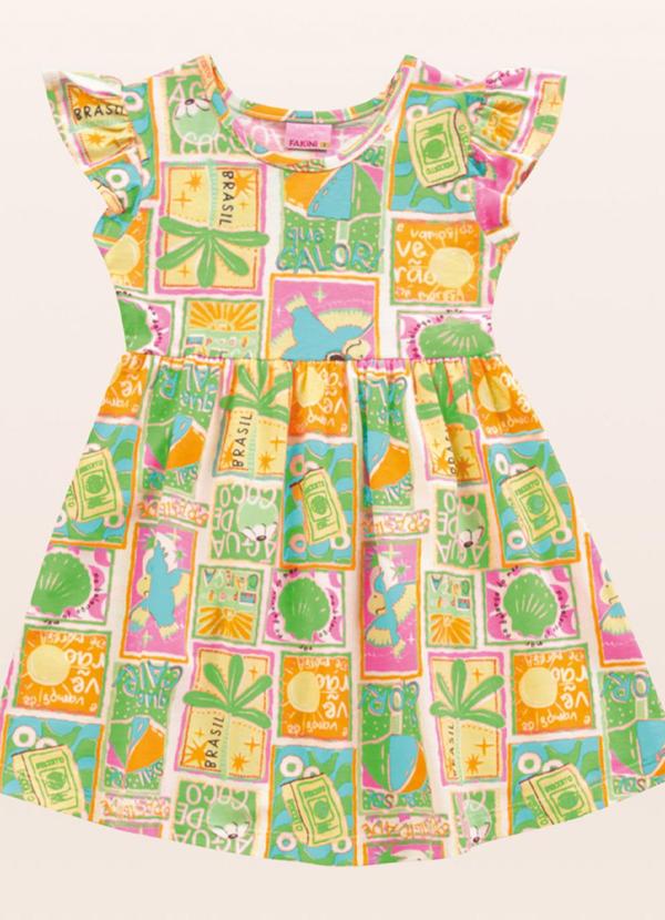 Fakini Kids - Vestido Azul