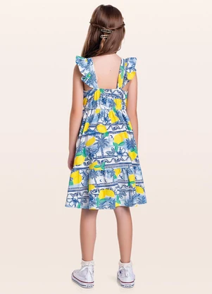Fakini Kids - Vestido Azul - FAKINI KIDS