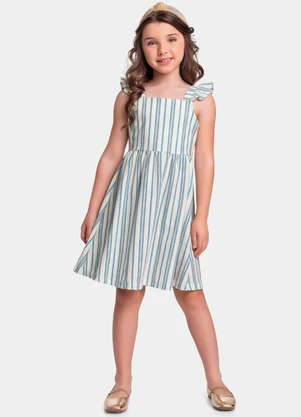 Fakini Kids - Vestido Azul - FAKINI KIDS