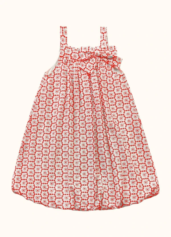 Fakini Kids - Vestido Balone Vermelho
